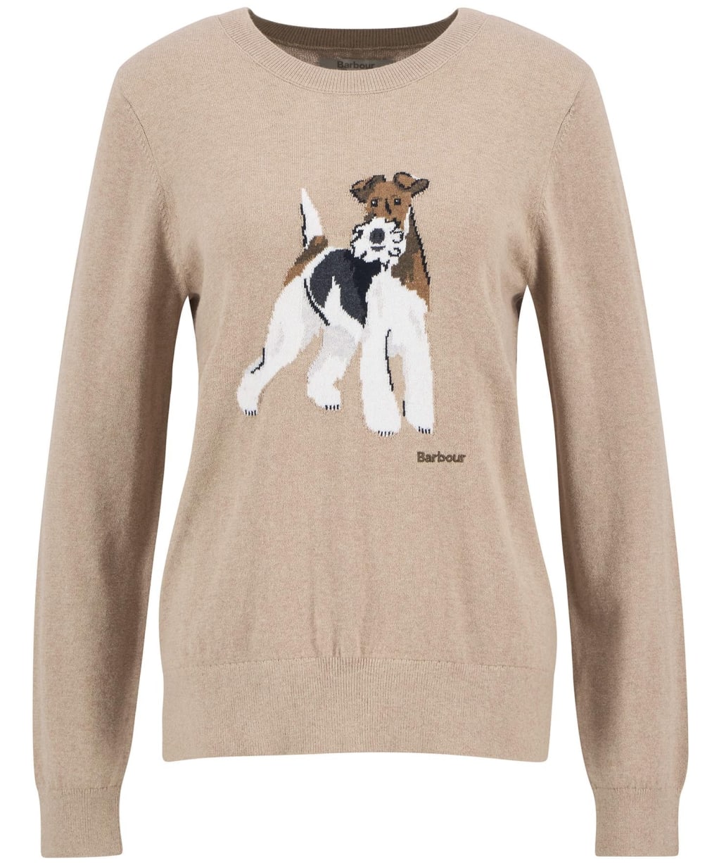 Women's Barbour Fareham Knitted Jumper - Pale Camel