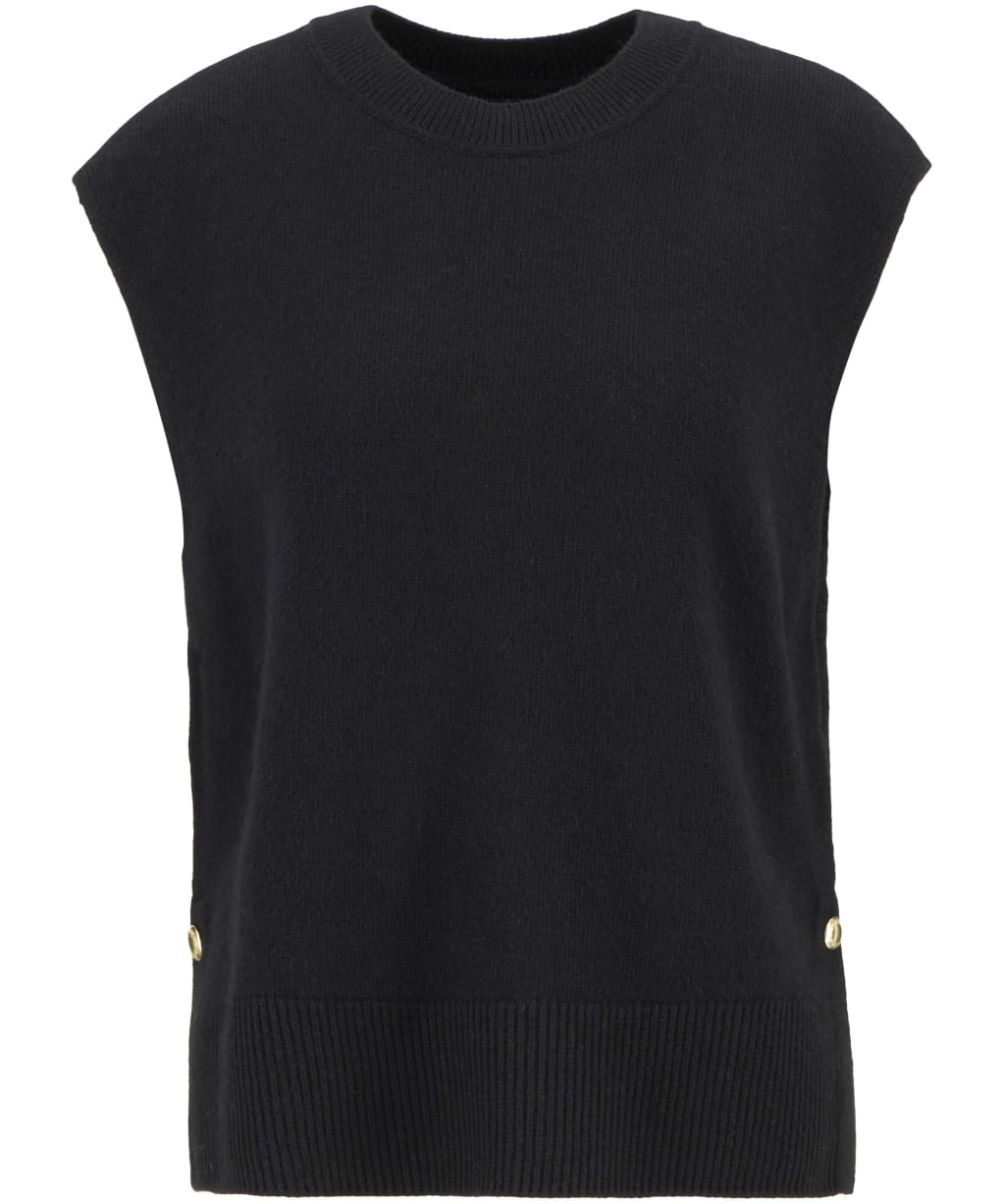 Women's Barbour International Lana Knitted Vest - Black