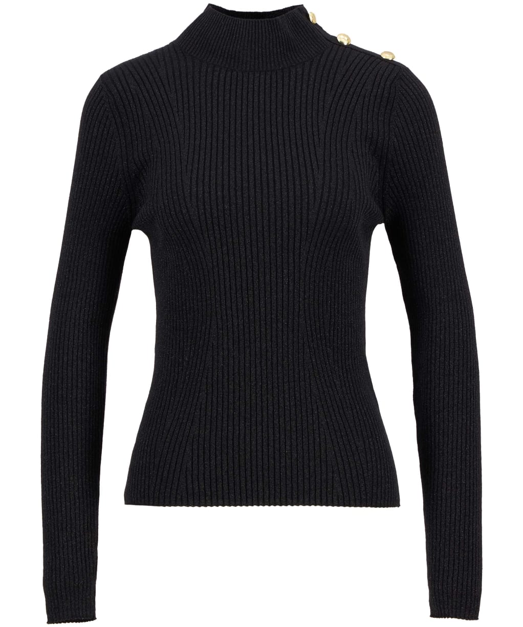 Women's Barbour International Stella Knitted Jumper - Black