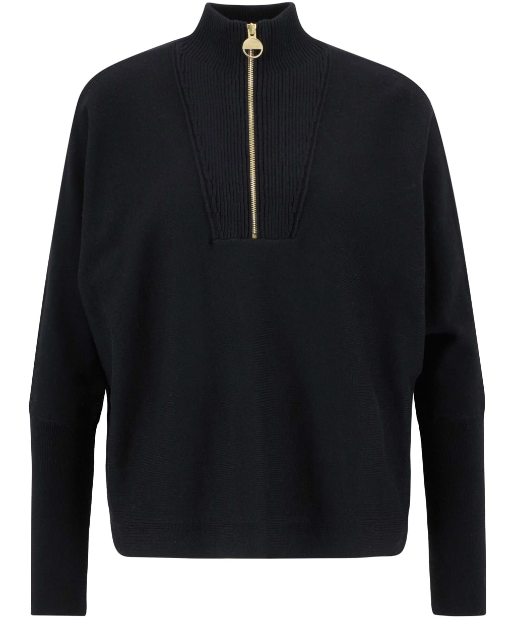Women's Barbour International Lola Knitted Jumper - Black