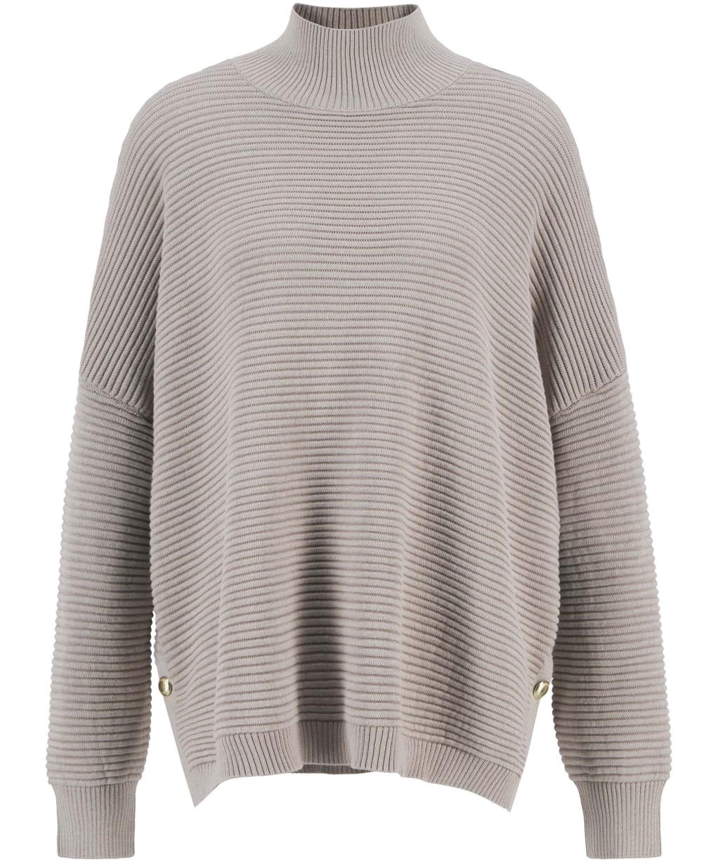 Women's Barbour International Kaia Knitted Jumper - Oat