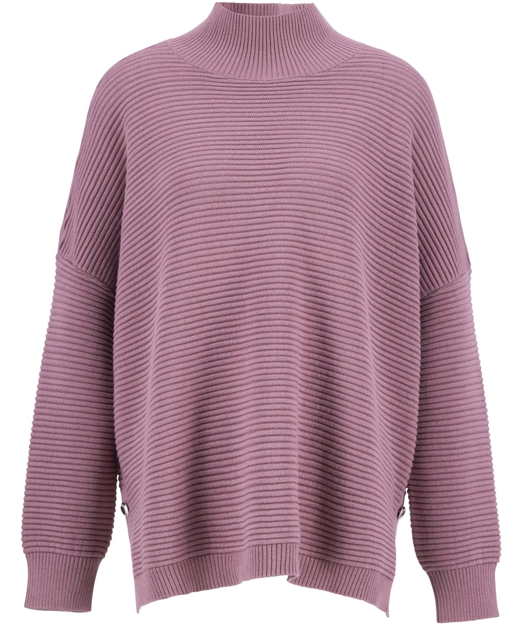 Women's Barbour International Kaia Knitted Jumper - Raspberry
