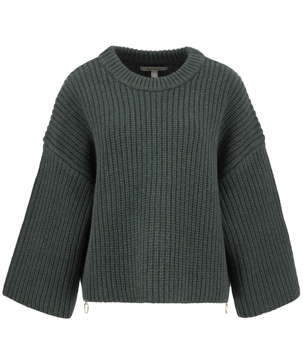 Women's Barbour Lilian Knitted Jumper - Olive