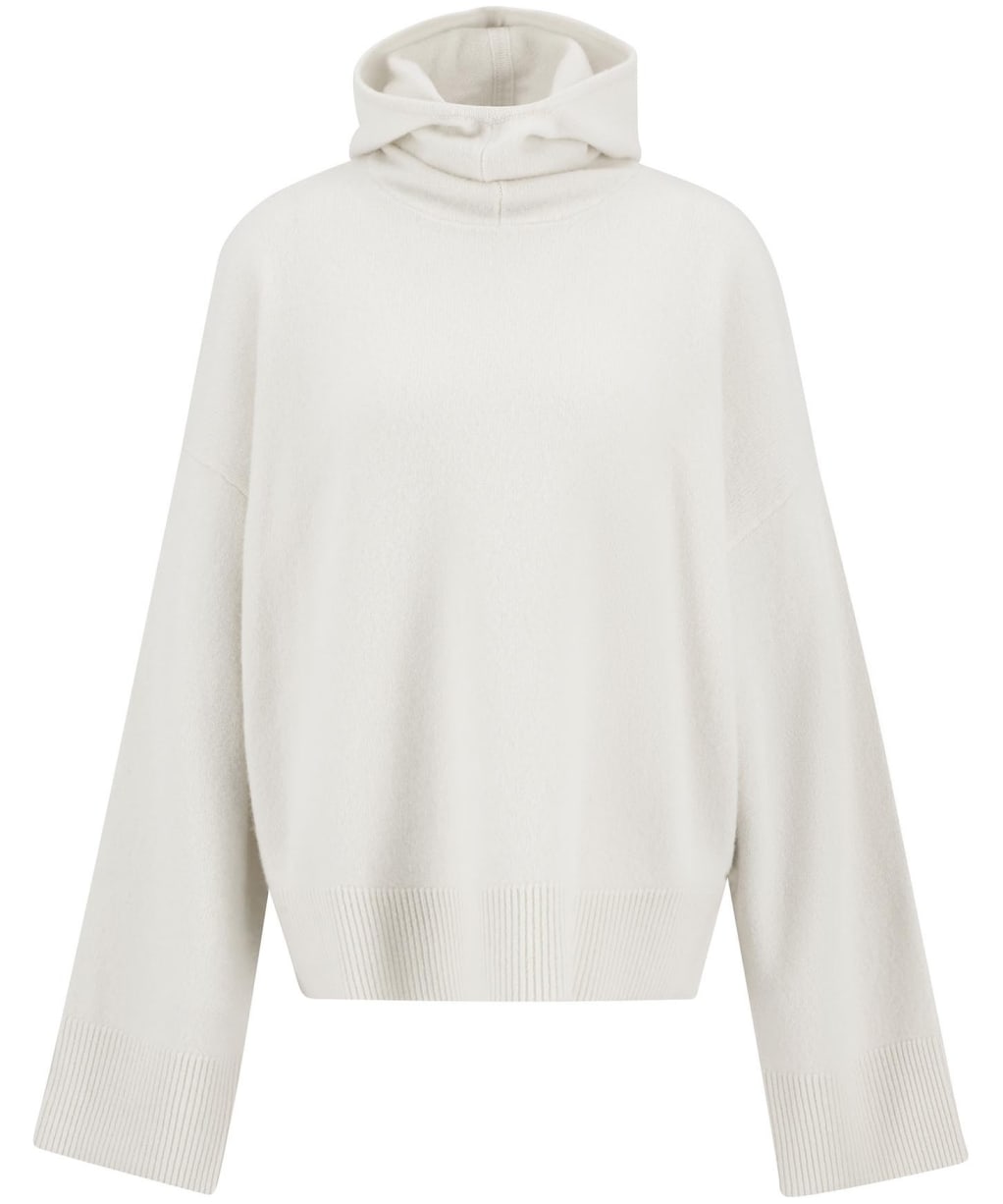 Women's Barbour Evette Knitted Hoodie - Birch