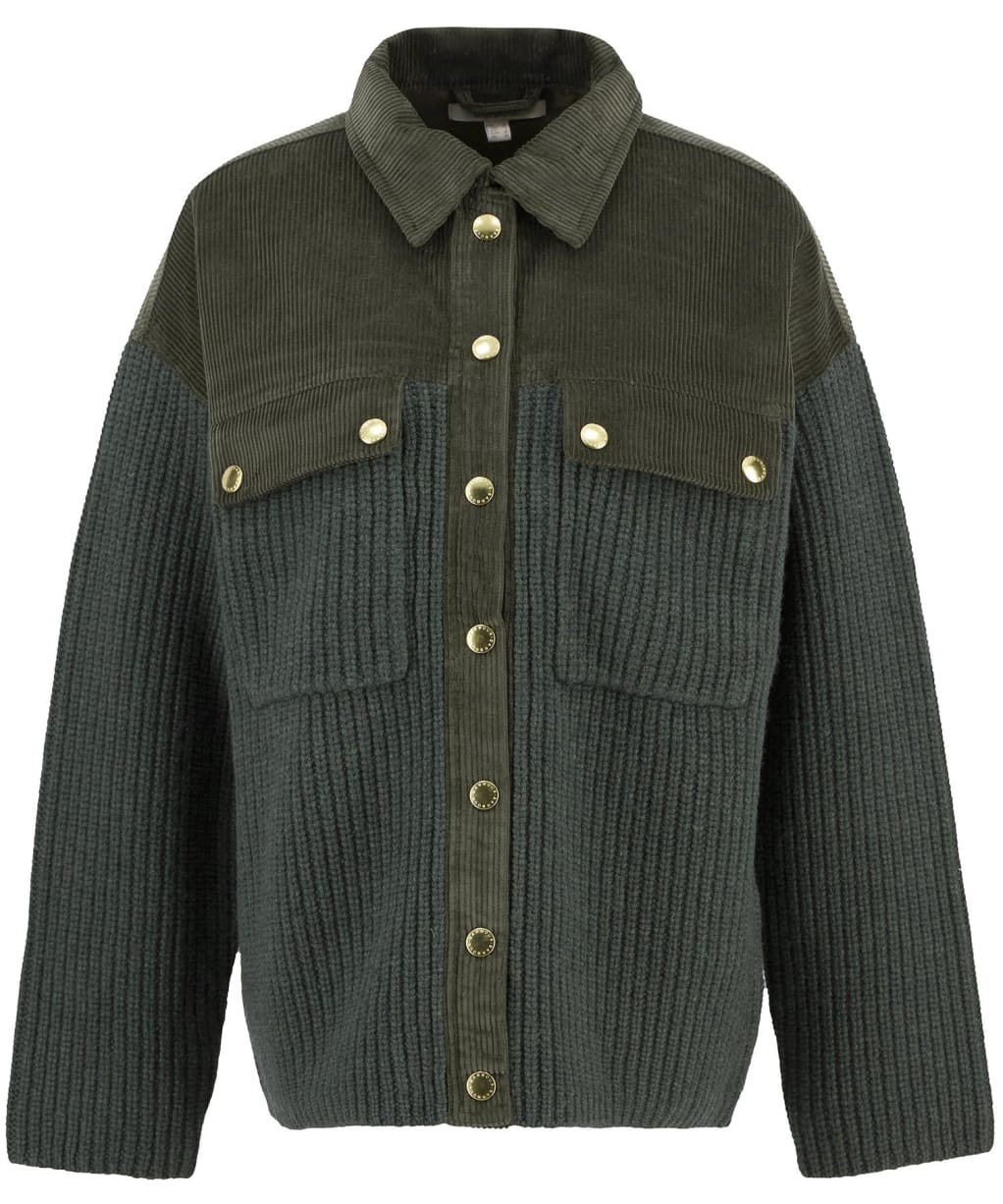 Women's Barbour Maxine Knitted Cardigan - Olive