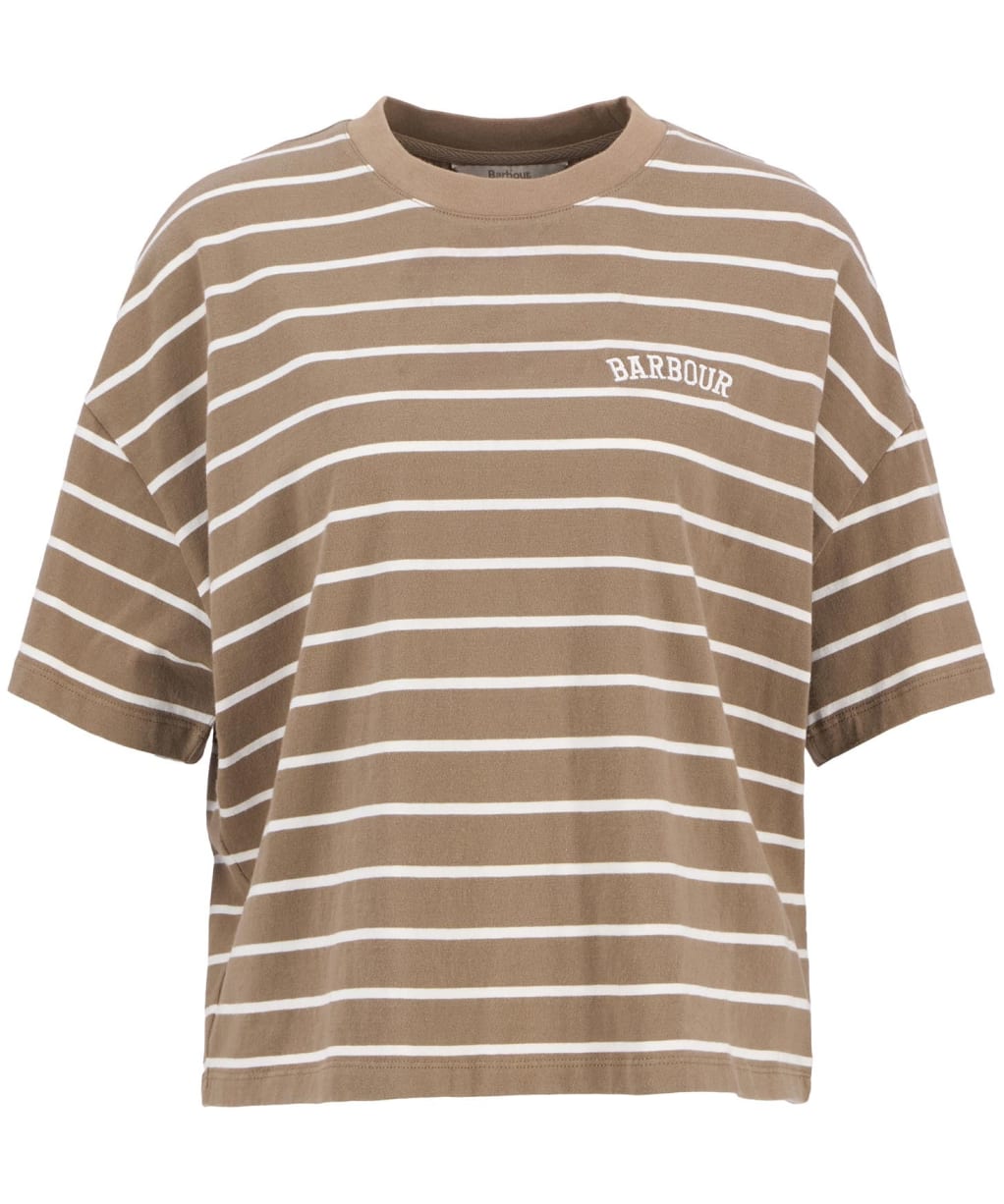 Women's Barbour Faye Top - Military Brown