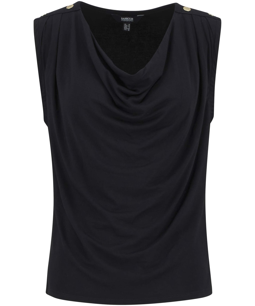 Women's Barbour International Saskia Top - Black