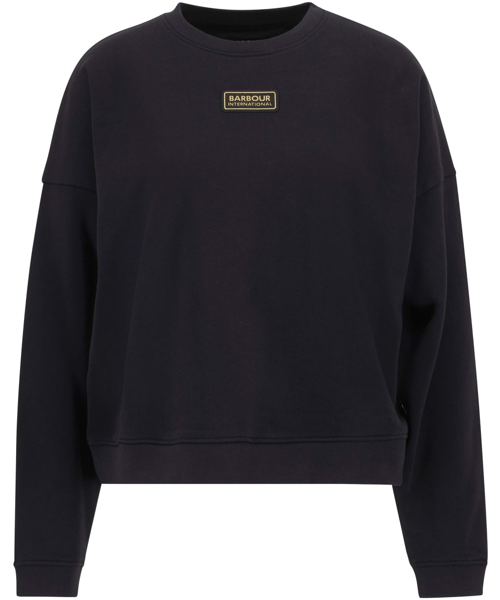 Women's Barbour International Imogen Sweatshirt - Black