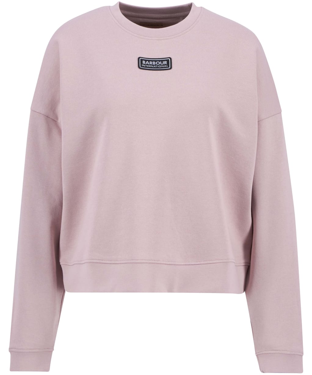 Women's Barbour International Imogen Sweatshirt - Pale Mauve