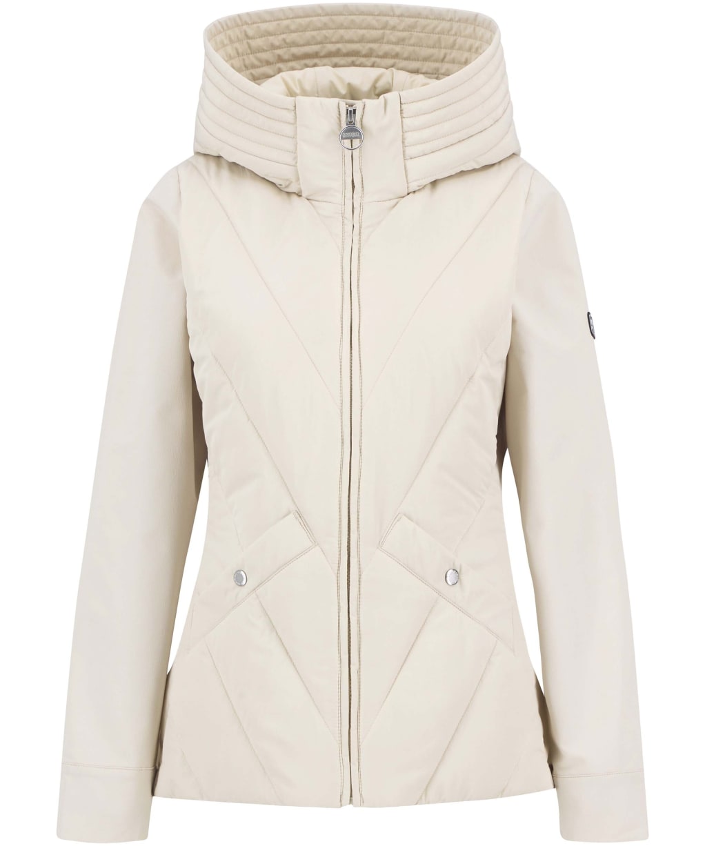 Women's Barbour International Diablo Quilted Sweater Jacket - Jasmine
