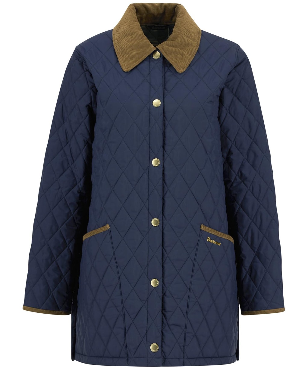 Women's Barbour Icons Modern Liddesdale Quilted Jacket - Navy / Classic
