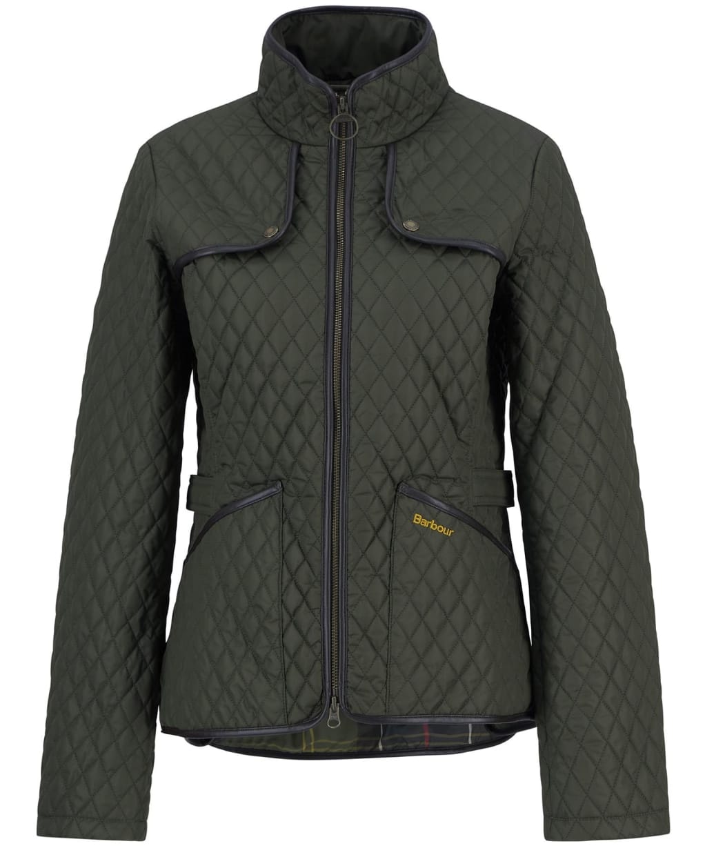Women's Barbour Dahlia Quilted Jacket - Olive