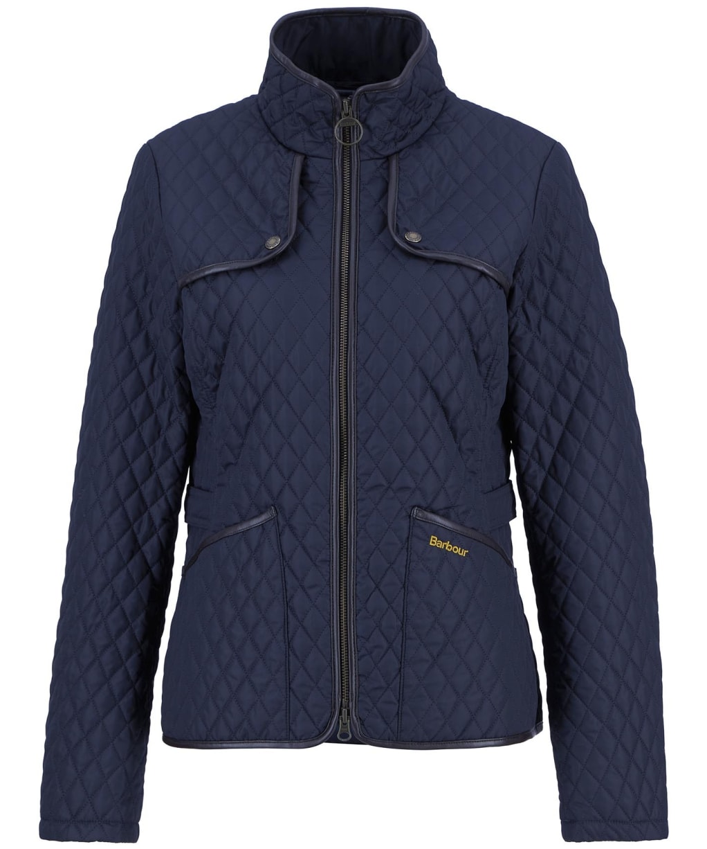 Women's Barbour Dahlia Quilted Jacket - Dark Navy