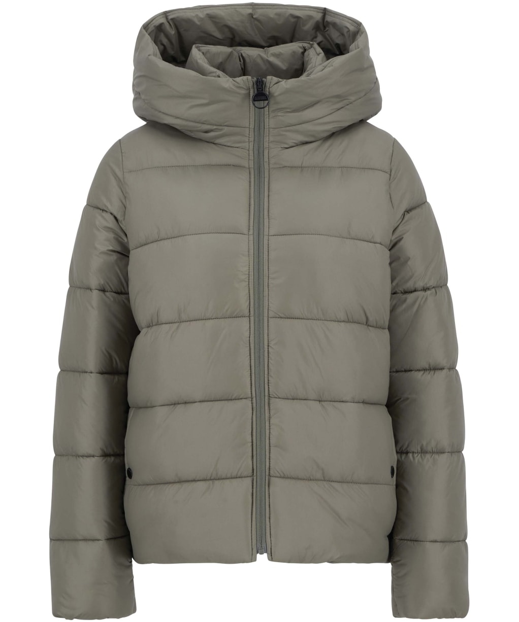Women's Barbour International Olivios Puffer Jacket - Dusky Khaki