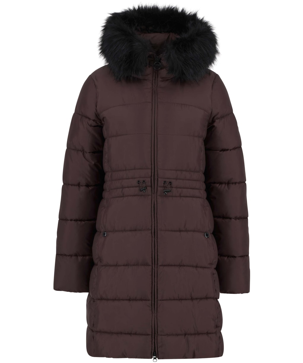 Women's Barbour International Anastasia Puffer Jacket - Red Velvet