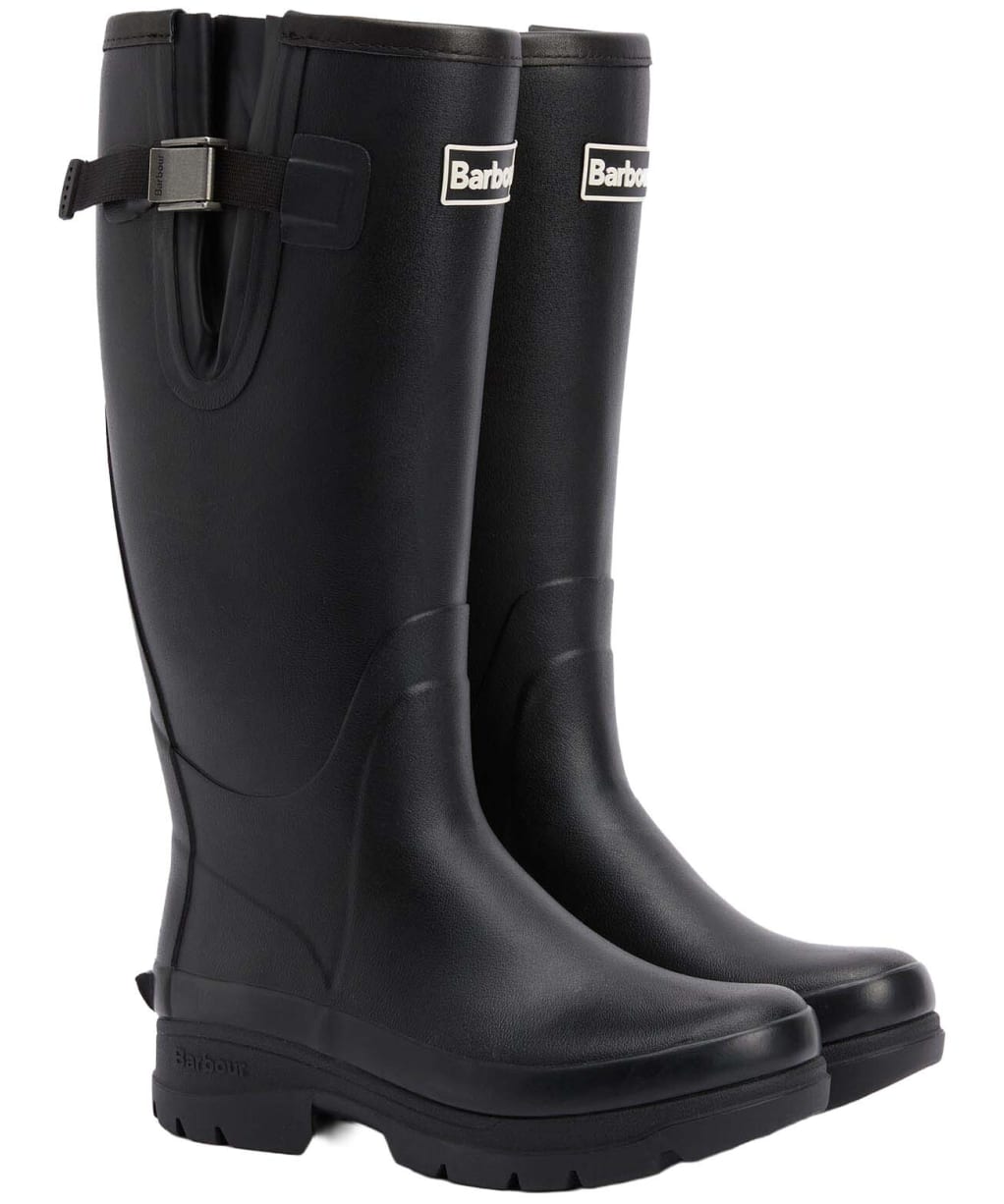 Women's Barbour Tempest Tall Wellingtons - Black