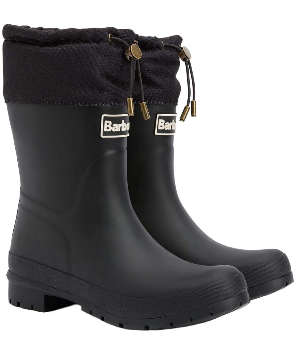 Women's Barbour Mowbray Mid Wellingtons - Black