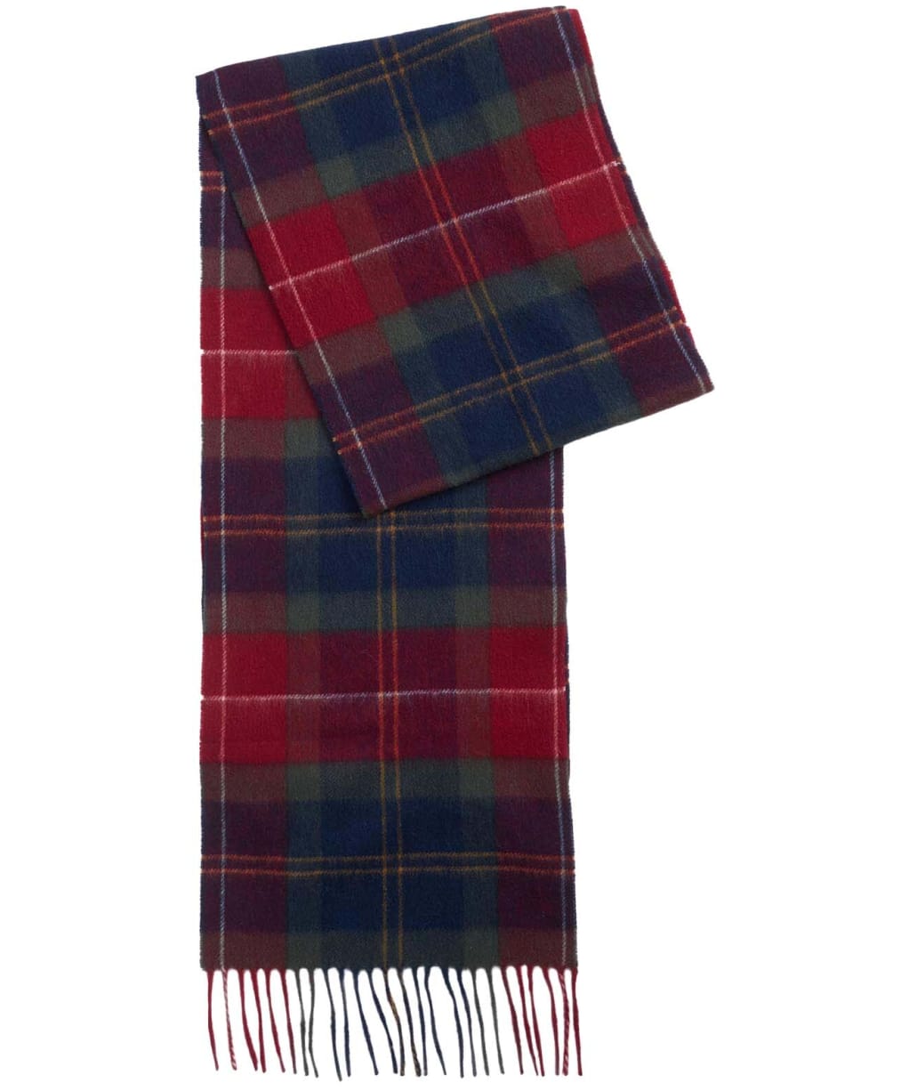 Women's Barbour Tartan Scarf - Winterberry Tartan