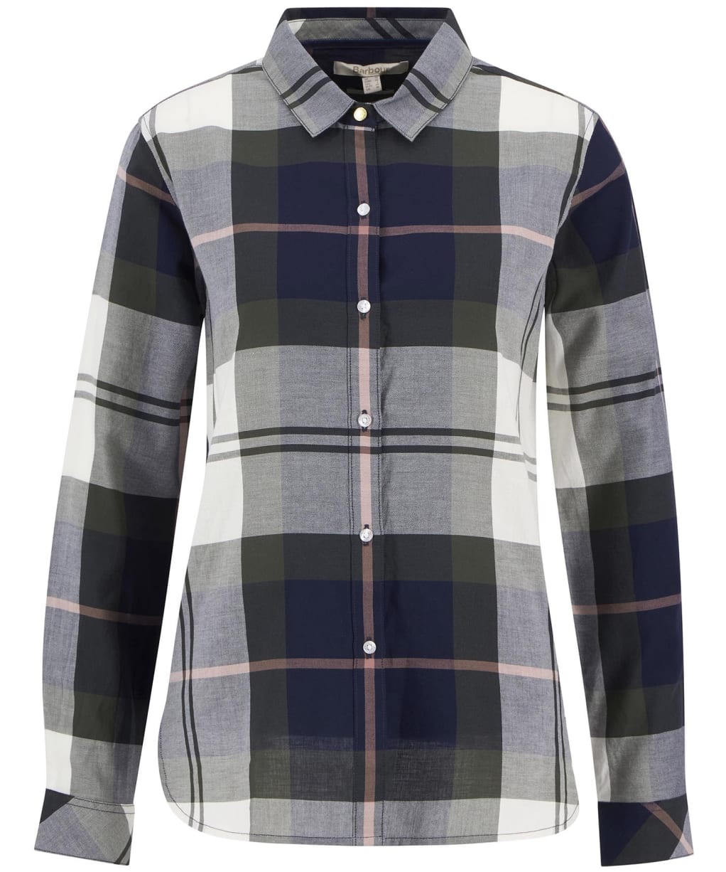 Women’s Barbour Moorland Shirt - Navy / Arabesque Check