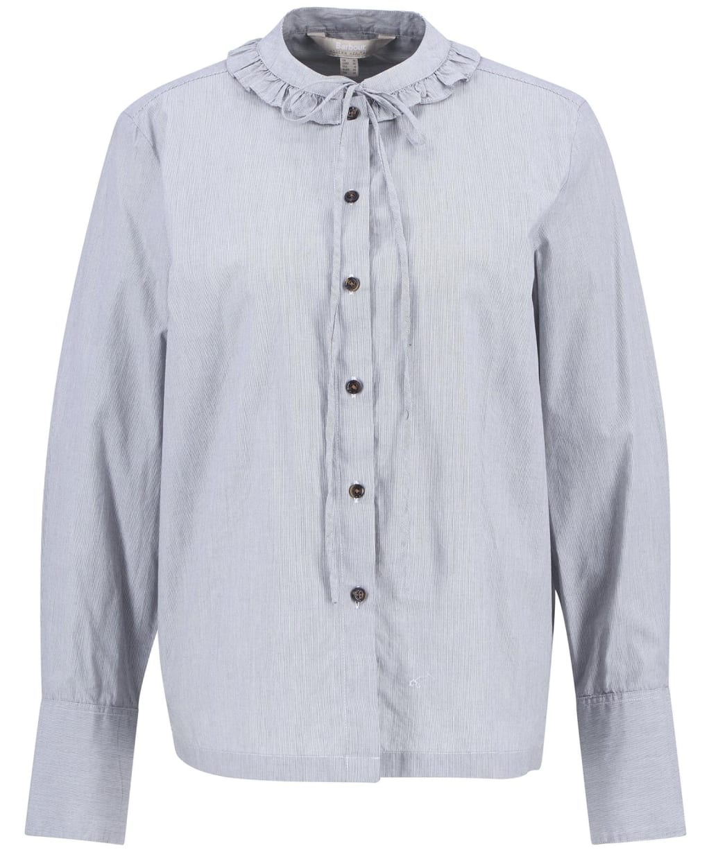 Women's Barbour Cecelia Shirt - Black Stripe