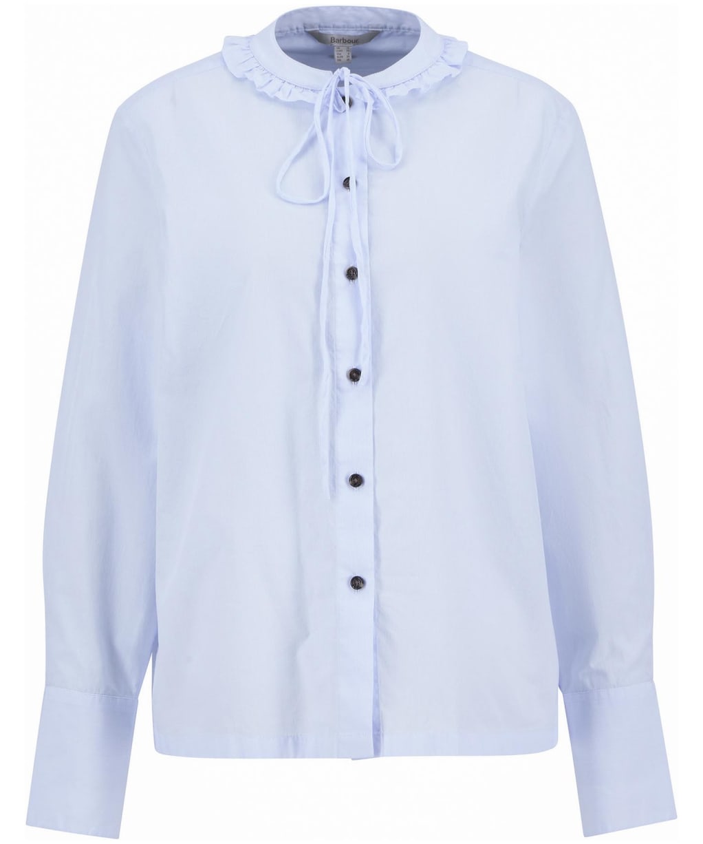 Women's Barbour Cecelia Shirt - Ice Blue Stripe