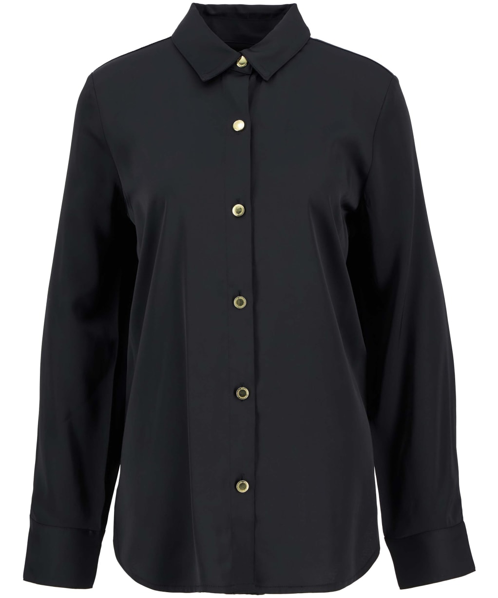 Women's Barbour International Saskia Shirt - Black