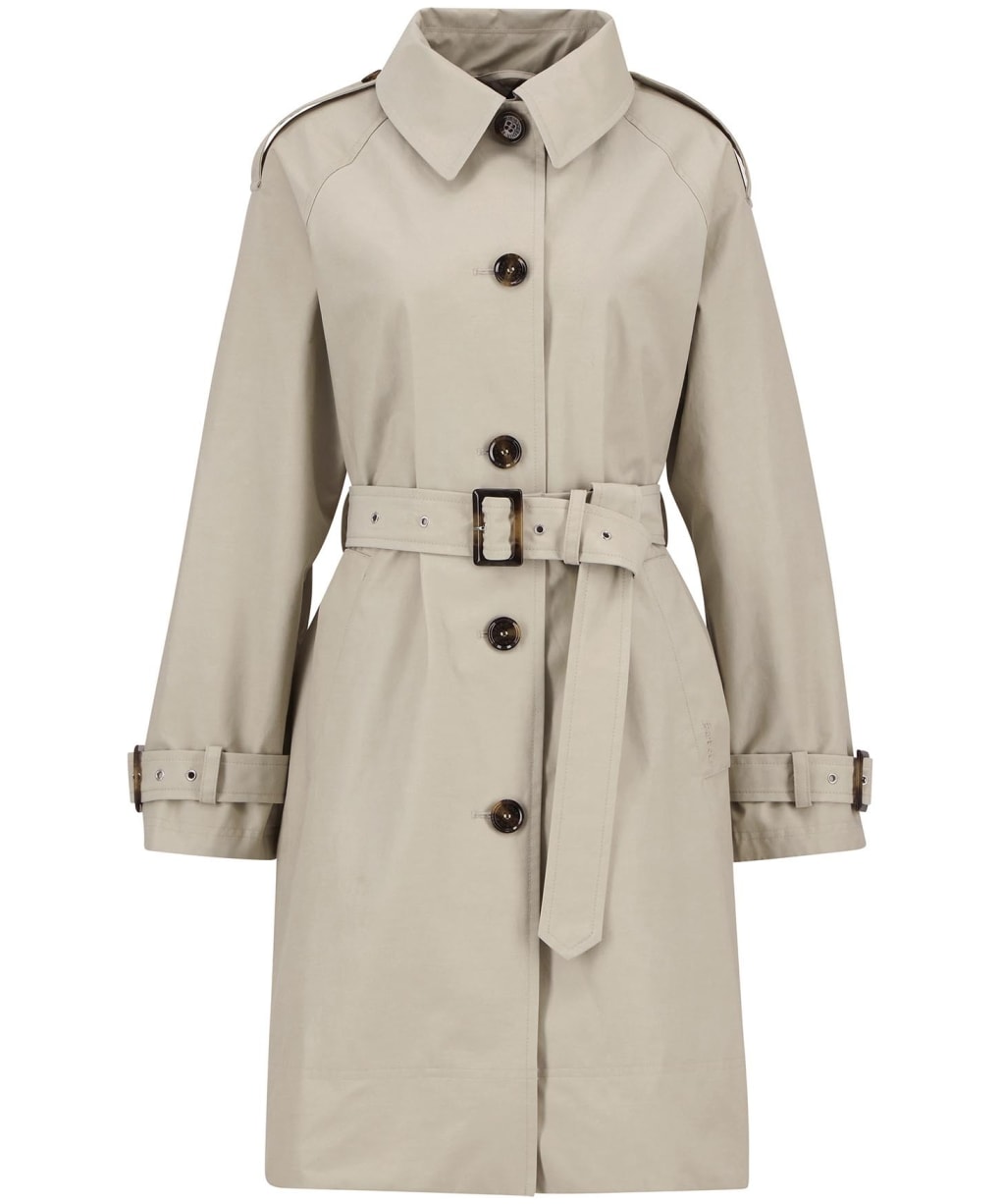 Women's Barbour Maia Showerproof Jacket - Mist /Hessian Tartan