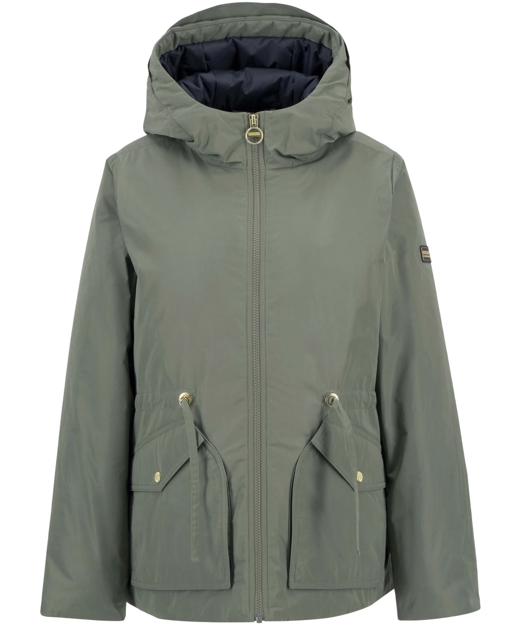 Women's Barbour International Winter Piper Showerproof Jacket - Dusky Khaki