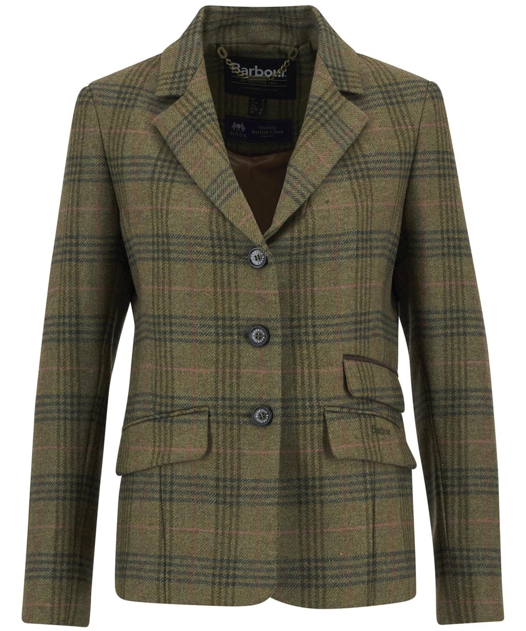 Women's Barbour Carlby Tailored Jacket - Arabesque / Brown