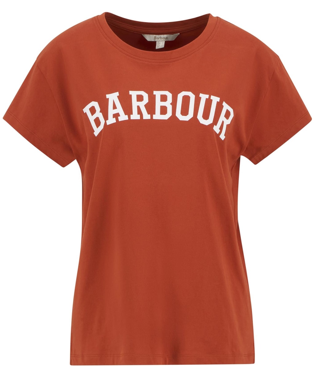 Women's Barbour Northumberland Classic T-Shirt - Orange