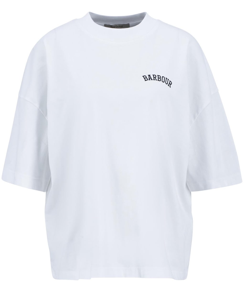 Women's Barbour Claydon T-Shirt - White
