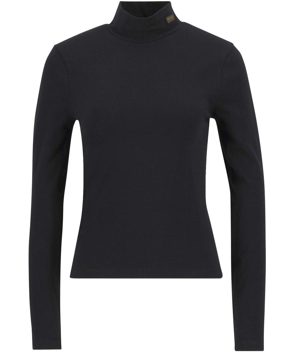 Women's Barbour International Kylie T-Shirt - Black