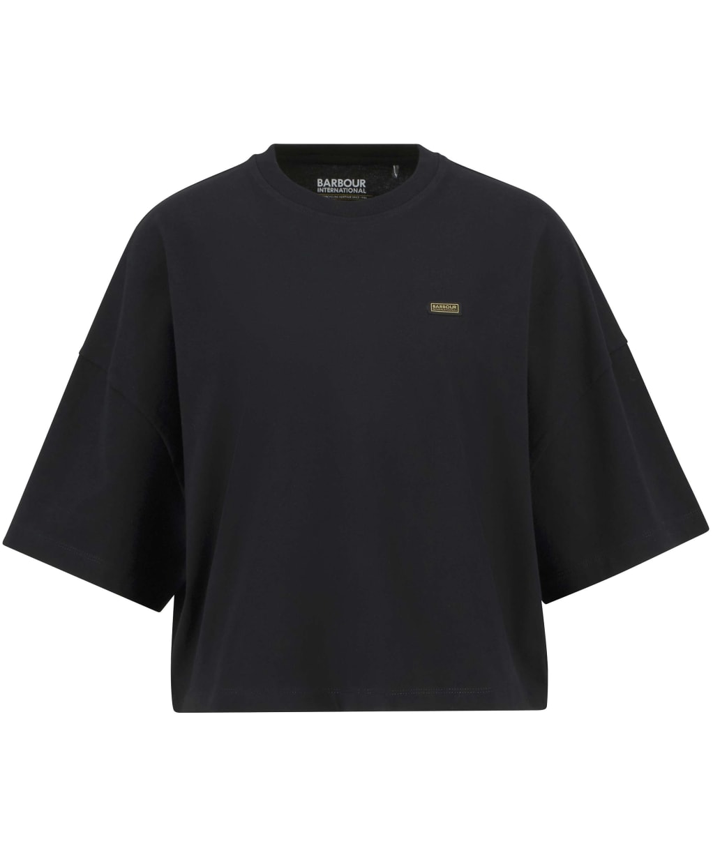 Women's Barbour International Elle T-Shirt - Black