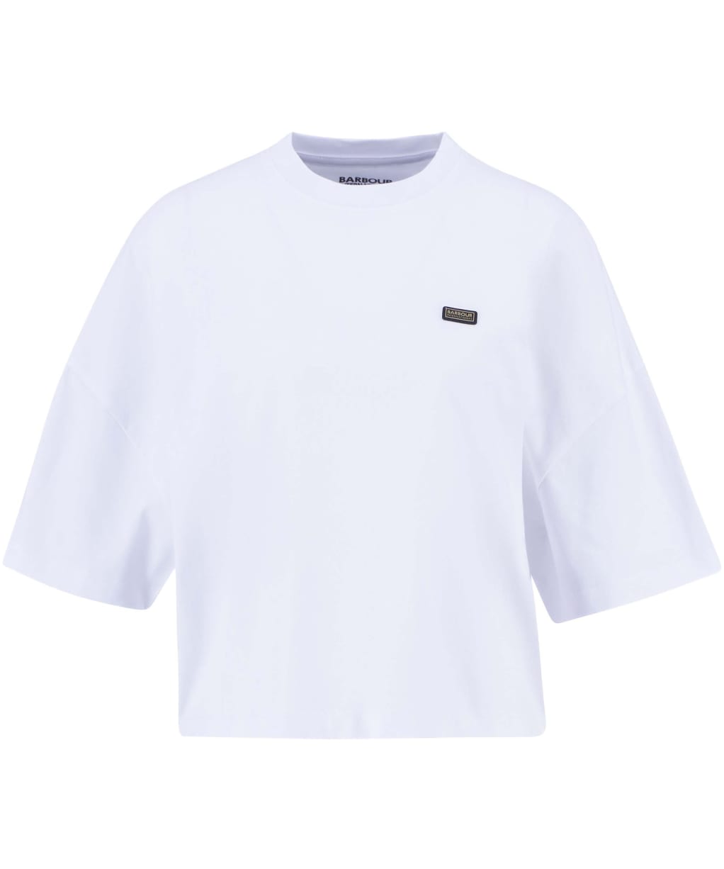 Women's Barbour International Elle T-Shirt - White
