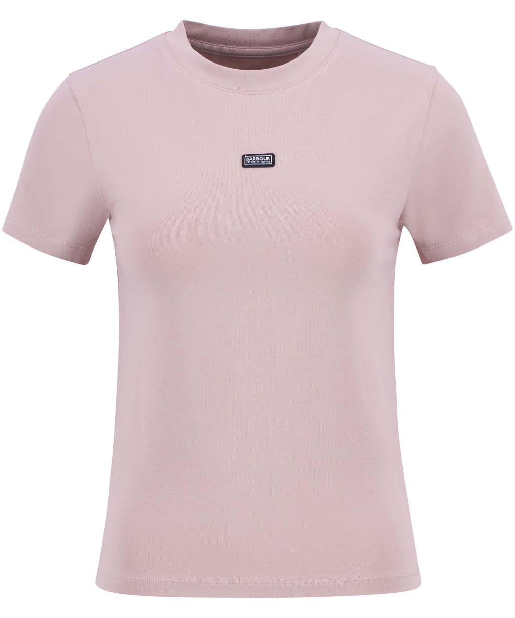 Women's Barbour International Imogen T-Shirt - Pale Mauve