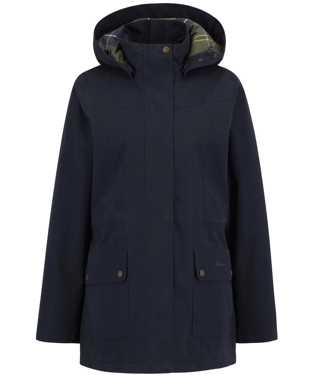 Women's Barbour Buttercup Waterproof Jacket - DEEP NAVY/CLASSI