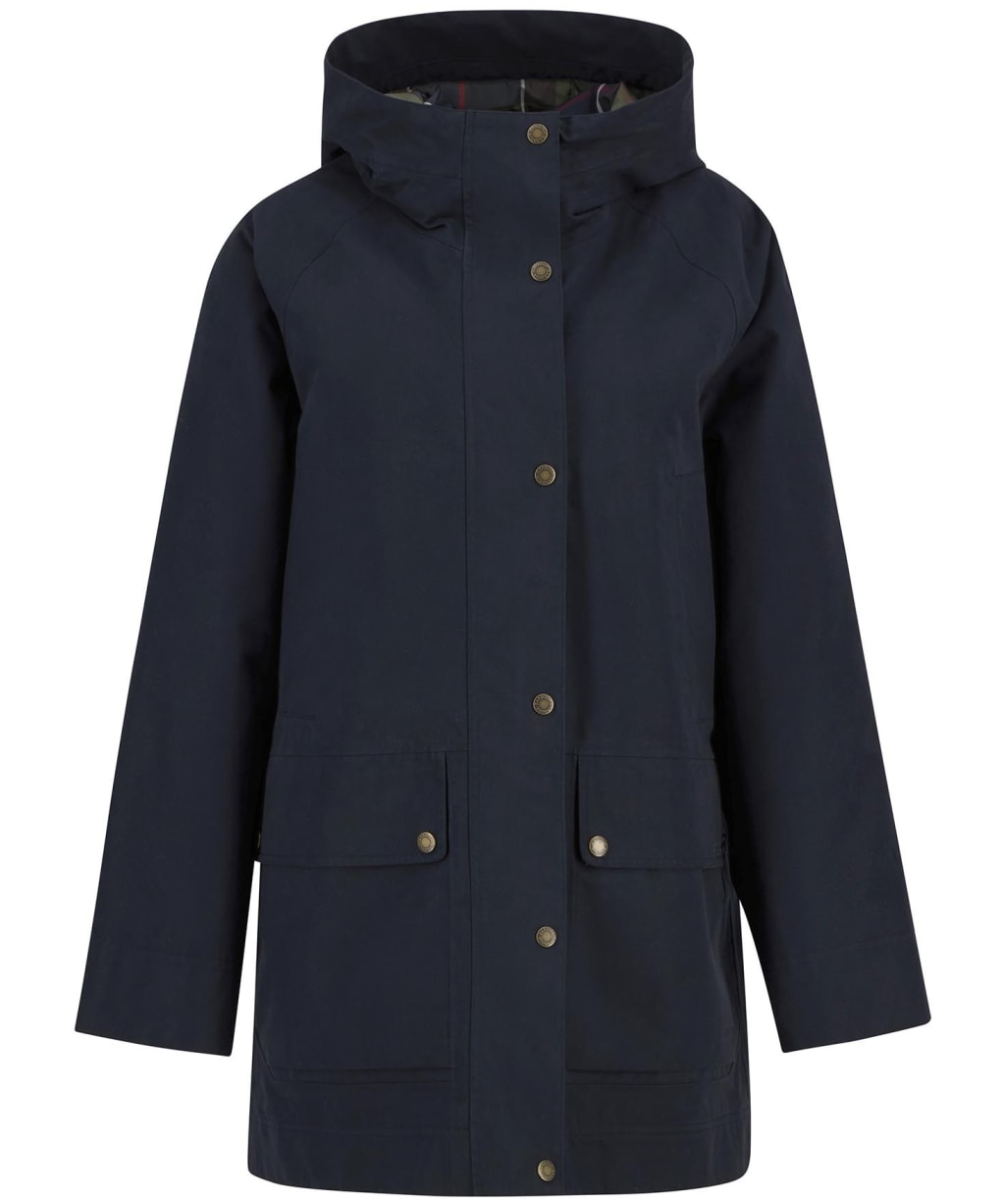 Women's Barbour Winter Beadnell Waterproof Jacket - DEEP NAVY/CLASSI