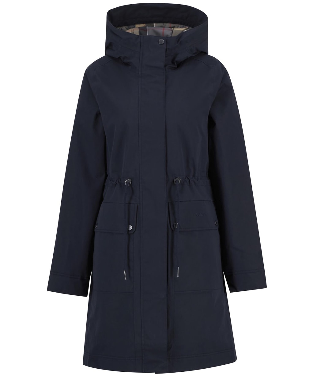 Women's Barbour Bowlees Waterproof Jacket - DEEP NAVY/DRESS