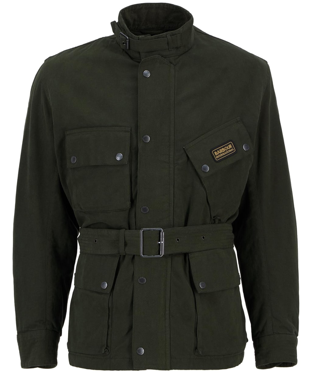 Men's Barbour International Washed Casual A7 Jacket - Sage