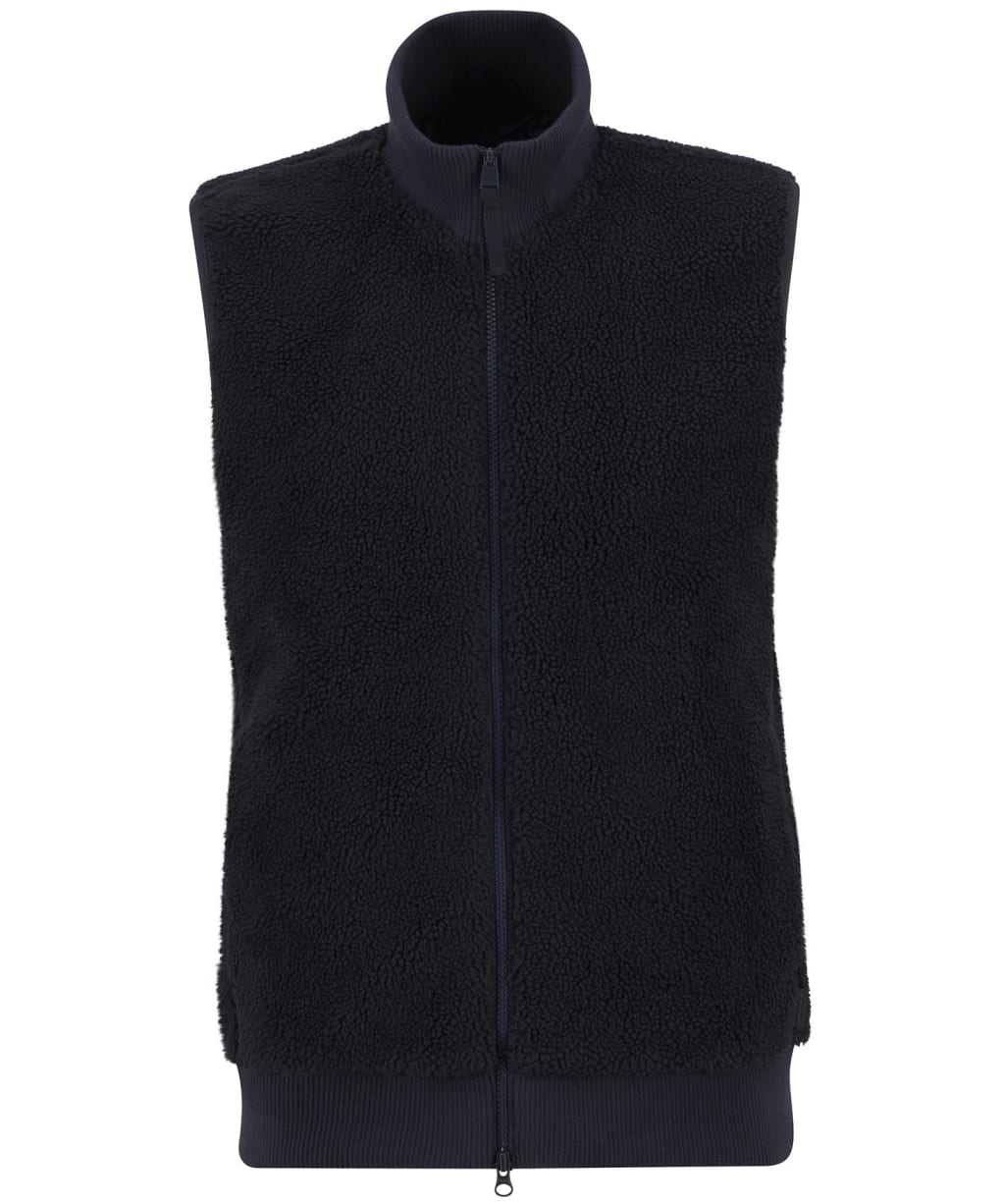 Men's Barbour International Ryefeld Fleece Gilet - Dark Navy