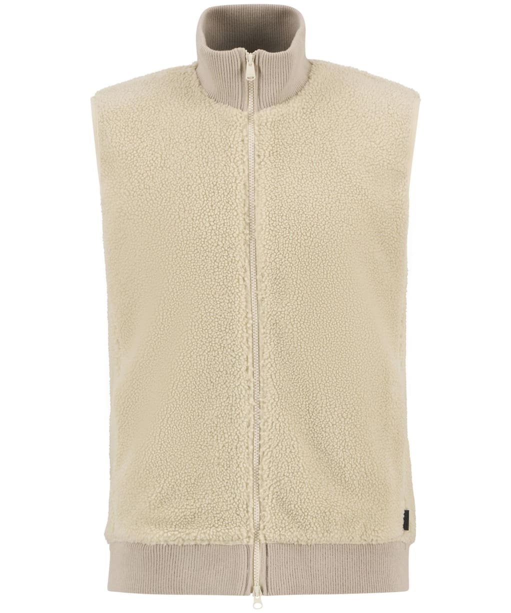 Men's Barbour International Ryefeld Fleece Gilet - Light Stone