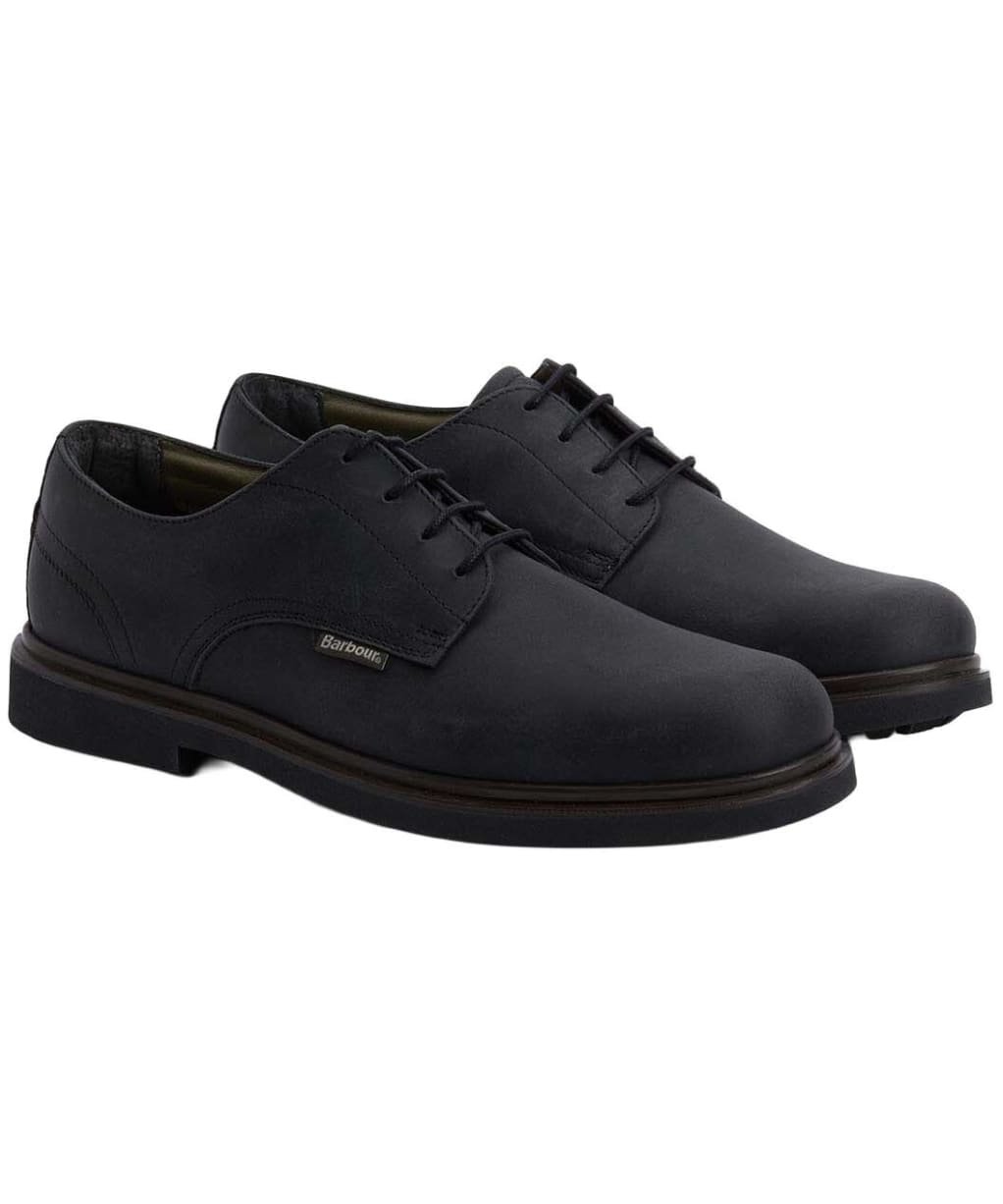 Men's Barbour Carthy Derby Shoes - Black