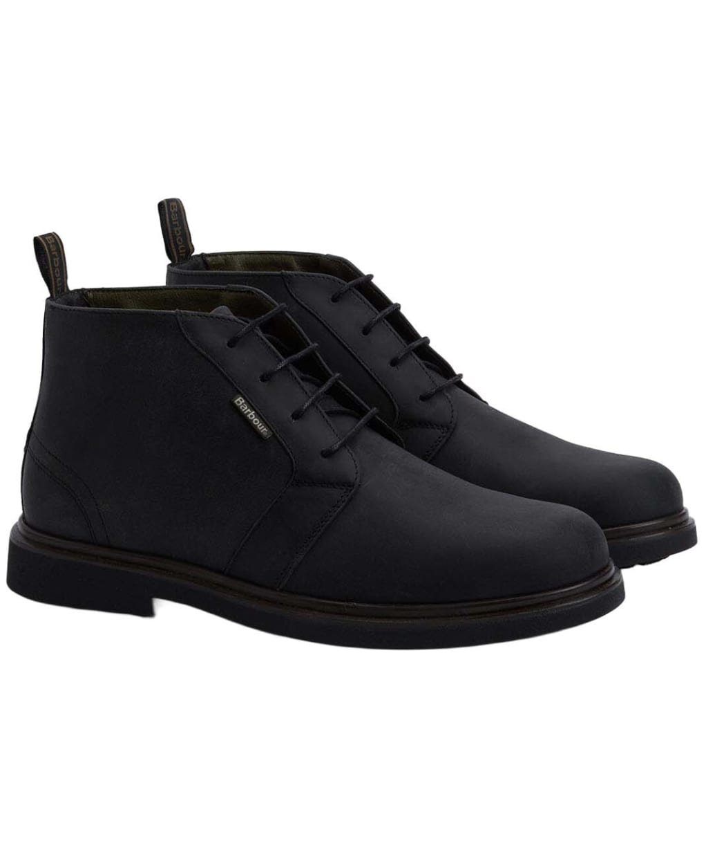 Men's Barbour Meays Chukka Boots - Black
