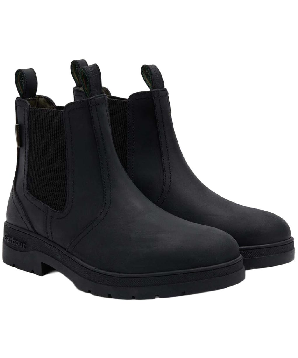 Men's Barbour Turnbull Chelsea Boots - Black