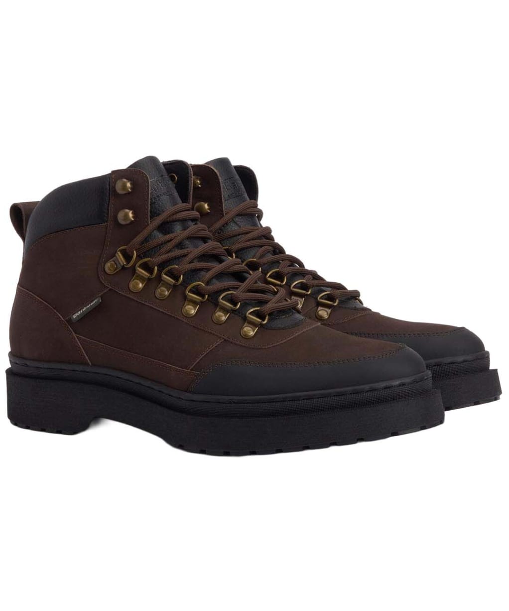 Men's Barbour Sidwood Hiking Style Boots - Brown Nubuck