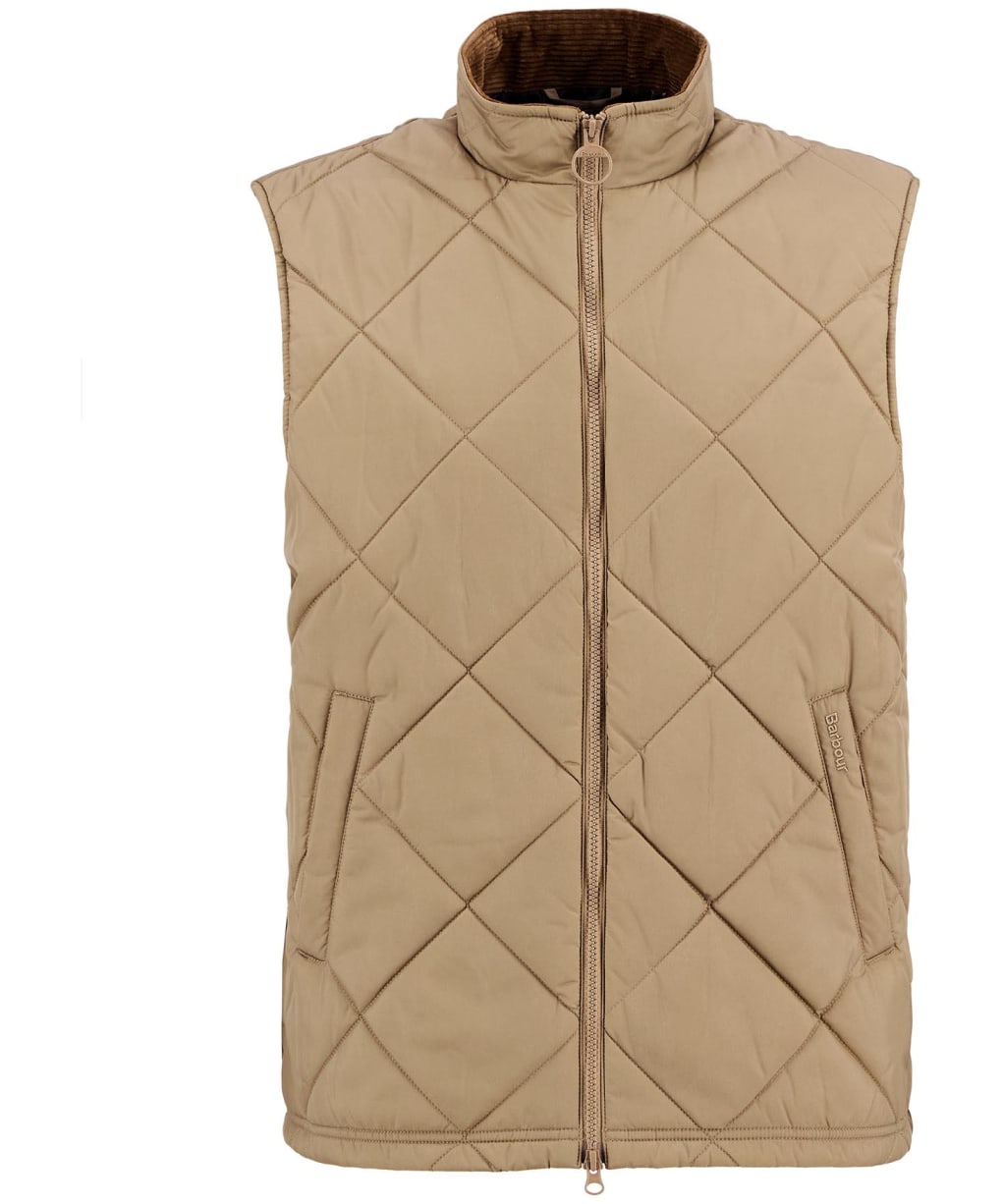 Men's Barbour Finn Gilet - Military Brown