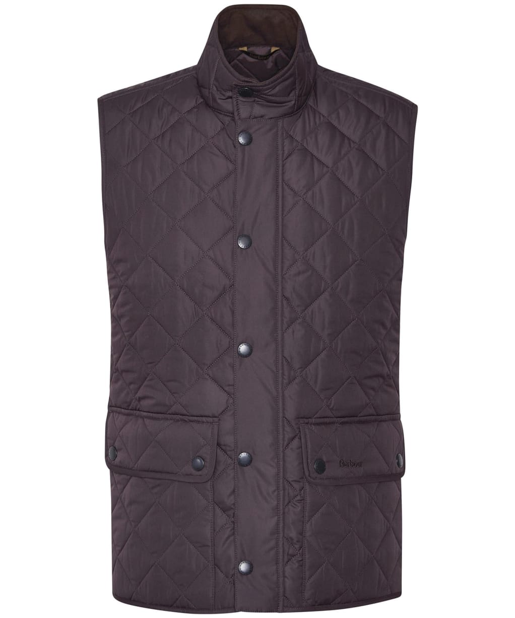 Men's Barbour New Lowerdale Quilted Gilet - BLACK OAK