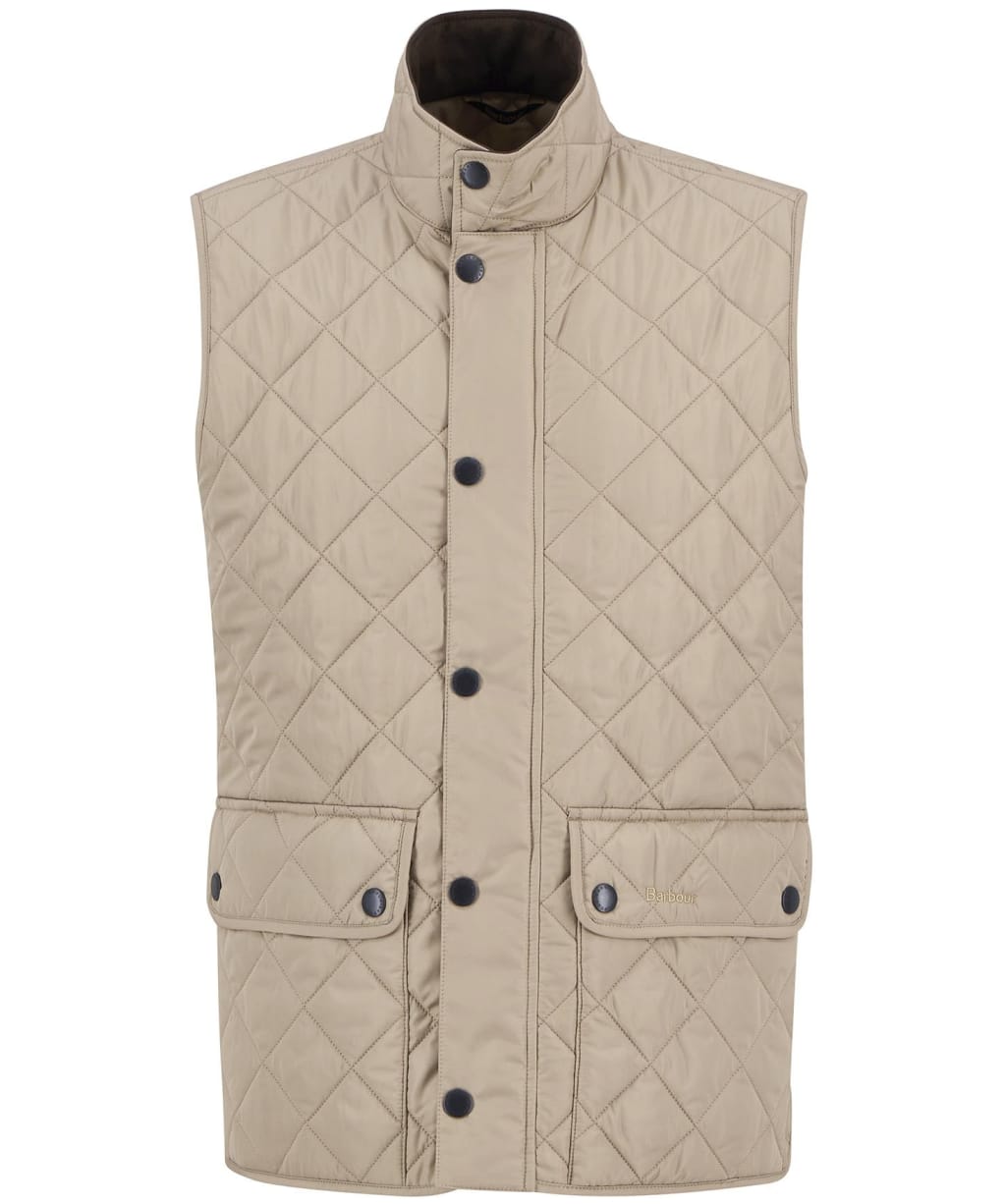 Men's Barbour New Lowerdale Quilted Gilet - Washed Stone