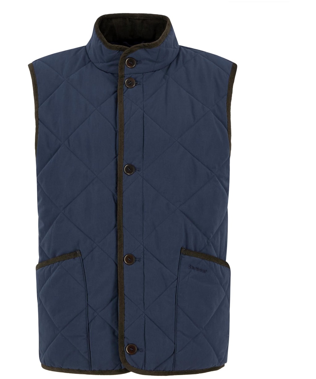 Men's Barbour Edale Quilted Gilet - Navy