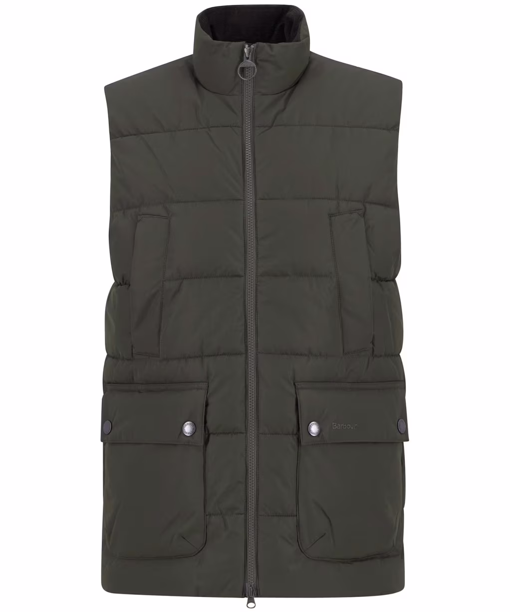 Men's Barbour Bedale Puffer Gilet - Sage